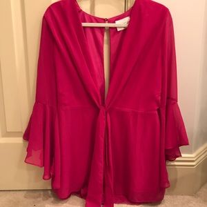 Fuscia ROMPER